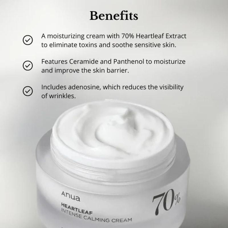 HeartLeaf 70% Intense Soothing Cream