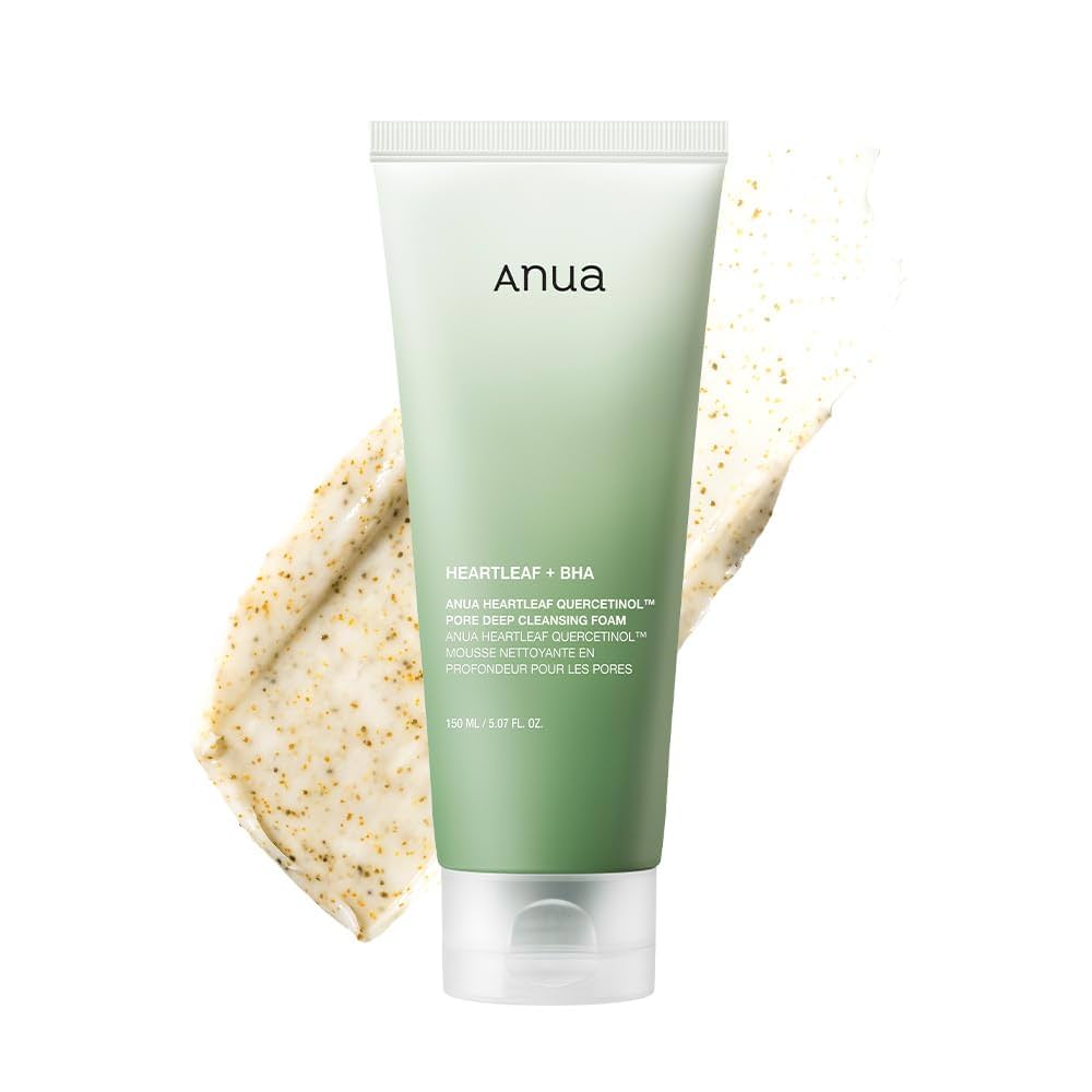 Anua HeartLeaf 77 Toner, Pore Cleansing Oil, Deep Cleansing Foaming Cleanser KIT
