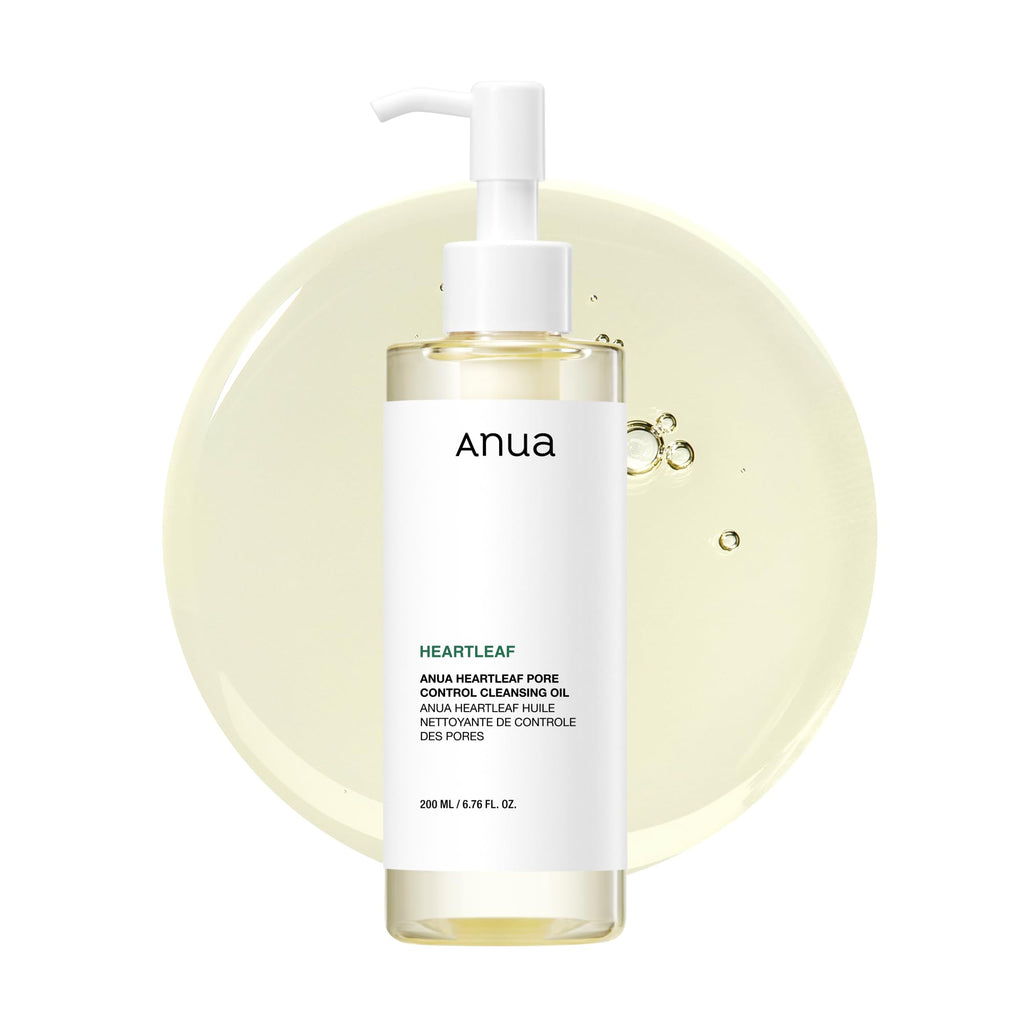 Anua HeartLeaf 77 Toner, Pore Cleansing Oil, Deep Cleansing Foaming Cleanser KIT