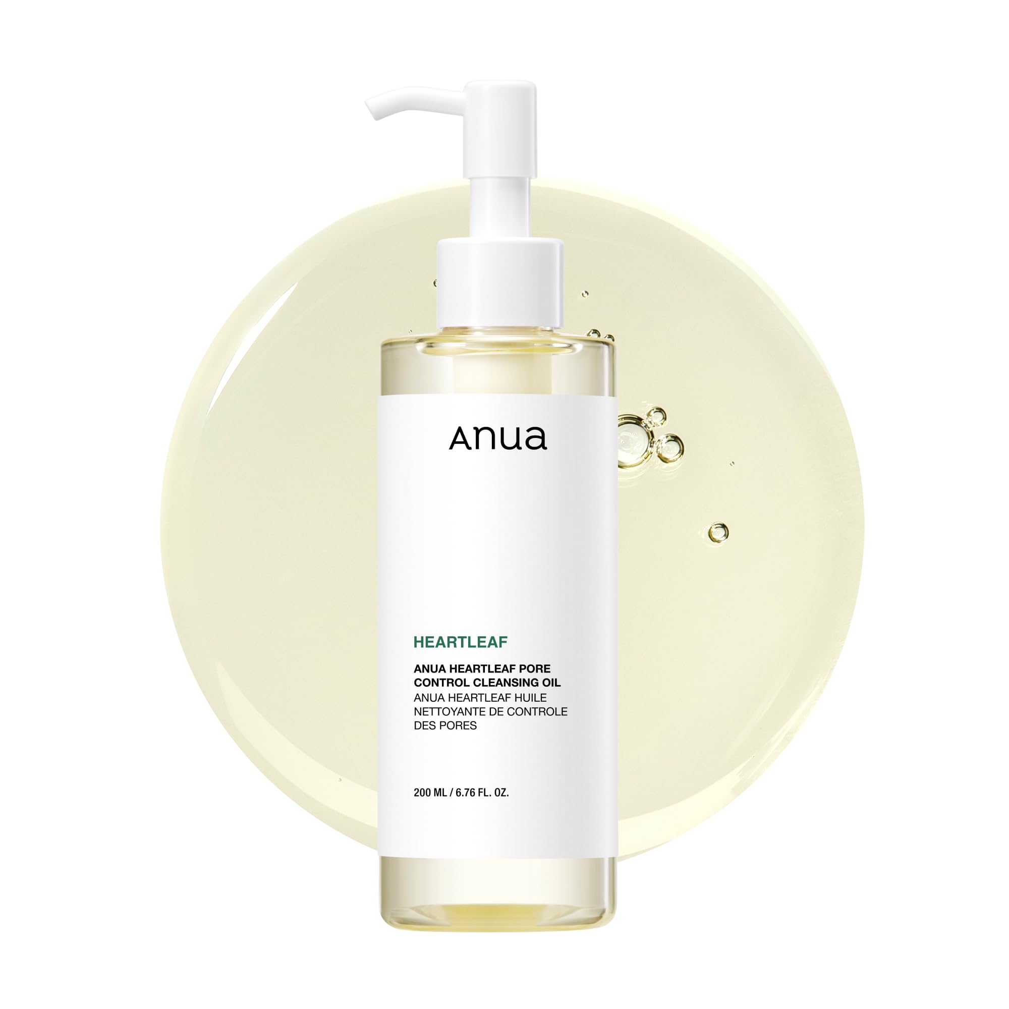 Anua HeartLeaf 77 Toner, Pore Cleansing Oil, Deep Cleansing Foaming Cleanser KIT