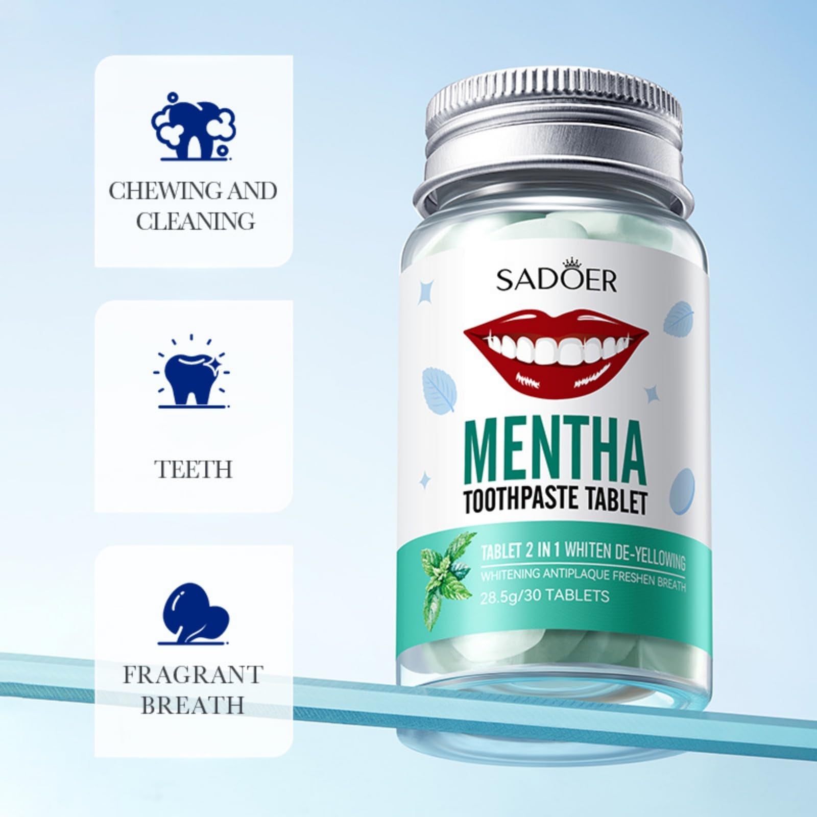 Toothpaste Tablet Mint Flavors