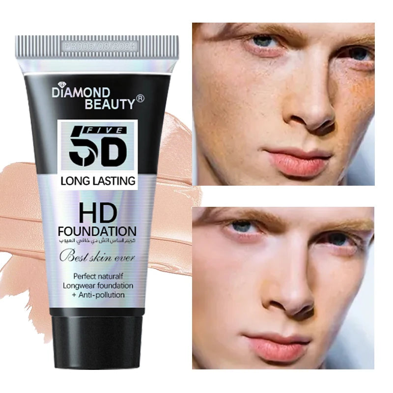 5D Liquid Foundation Men's Velvet