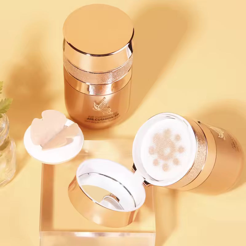 Air Cushion BB Cream/Powder Puff Moisturizing Foundation Concealer