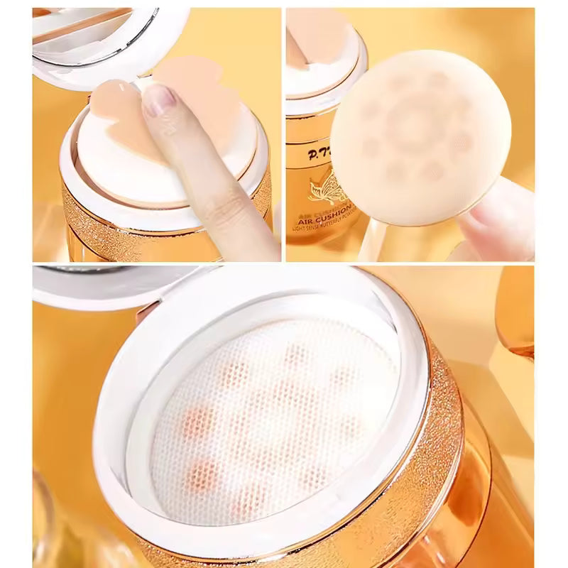 Air Cushion BB Cream/Powder Puff Moisturizing Foundation Concealer