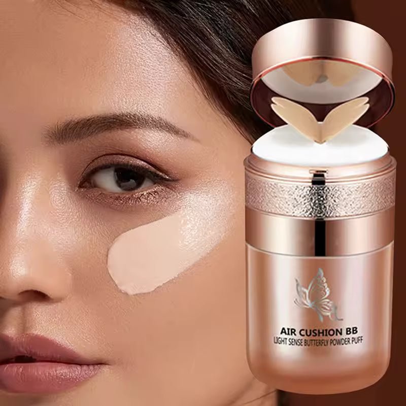 Air Cushion BB Cream/Powder Puff Moisturizing Foundation Concealer